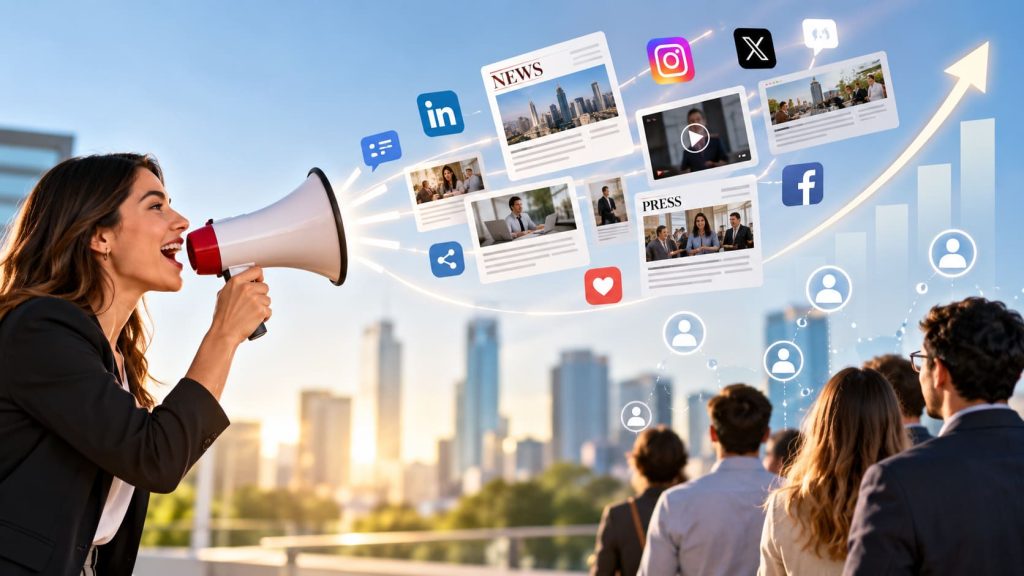 generar visibilidad y clientes con acciones pr